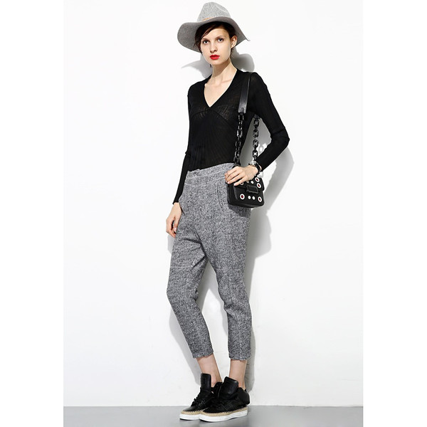 V-Neck Wool Textured Sweater V-Neck Wool Textured Sweater