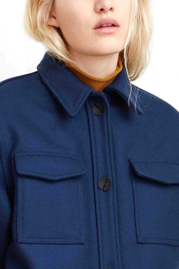 Opening Ceremony Wool Long Shirt Jacket Opening Ceremony Wool Long Shirt Jacket