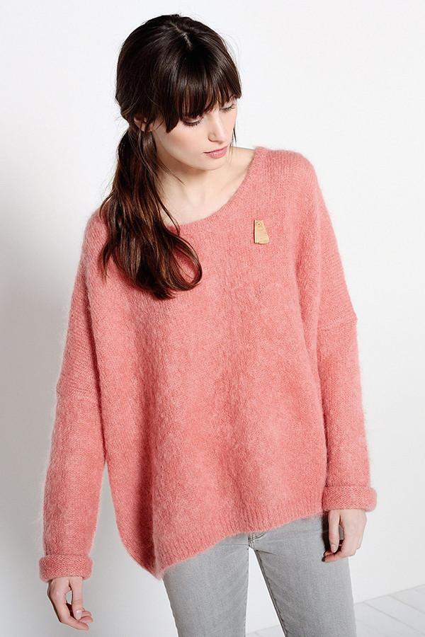 DES PETITS HAUTS ACHILOU LYCHEE SWEATER DES PETITS HAUTS ACHILOU LYCHEE SWEATER