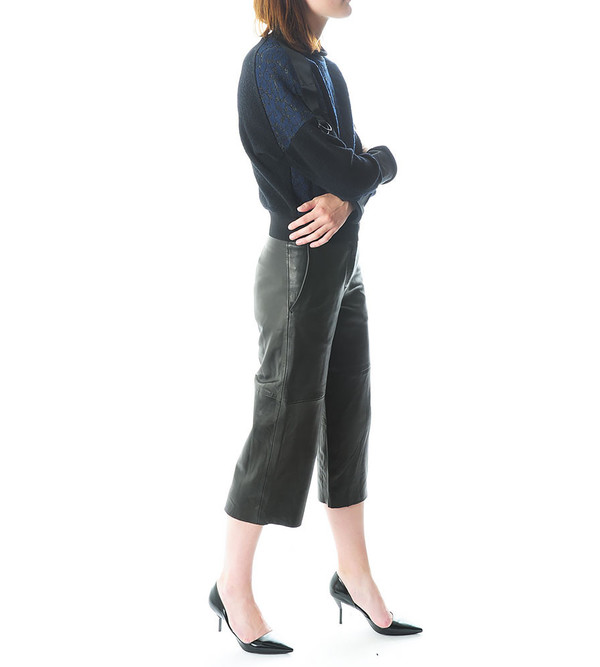 3.1 Phillip Lim Charmeuse Sweatshirt w Utility Strap 3.1 Phillip Lim Charmeuse Sweatshirt w Utility Strap