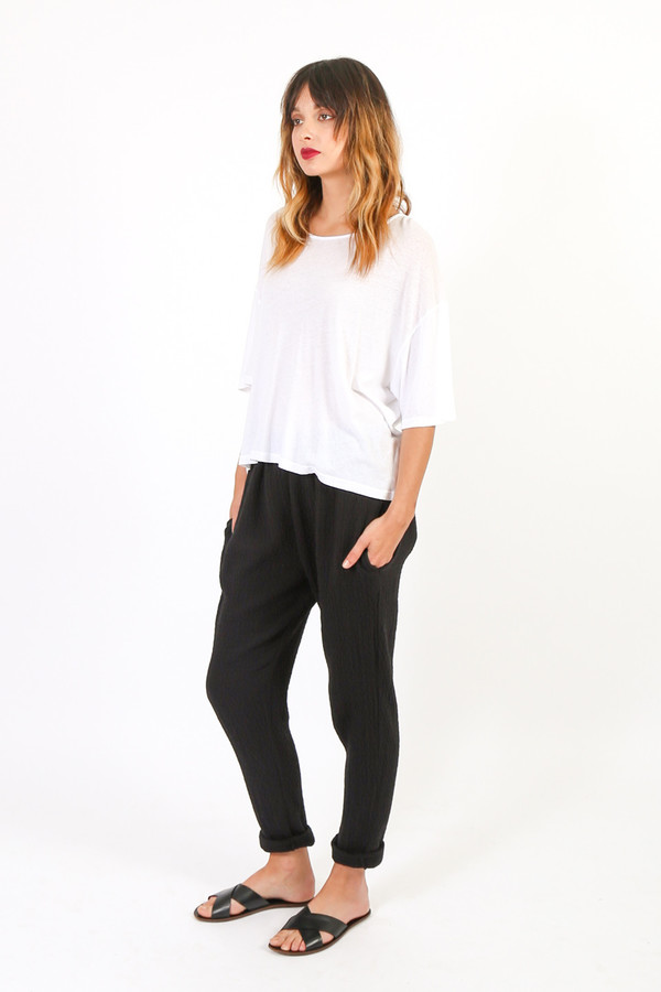 Black Crane Quilt Pant Black Crane Quilt Pant