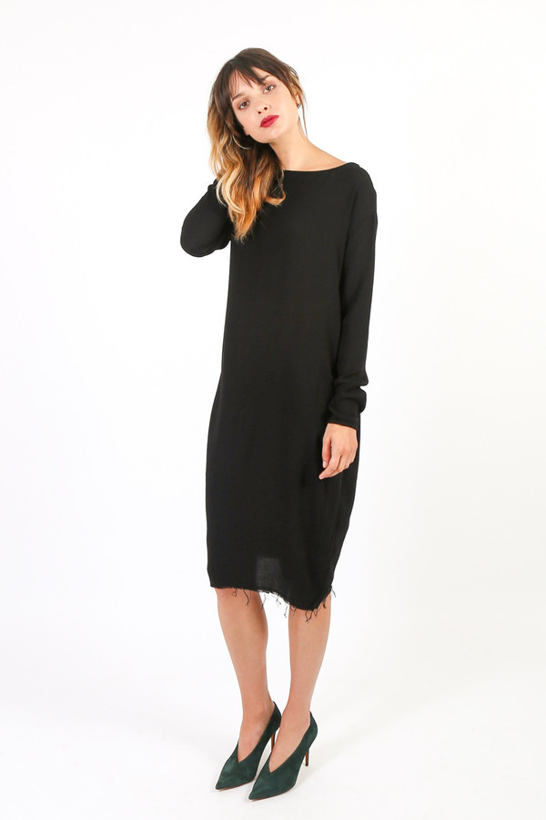 Black Crane Slim Dress Black Crane Slim Dress