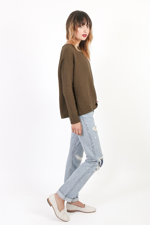 Black Crane Wide Sweatshirt Black Crane Wide Sweatshirt