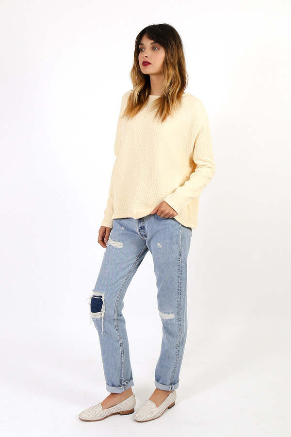 Black Crane Wide Sweatshirt Black Crane Wide Sweatshirt