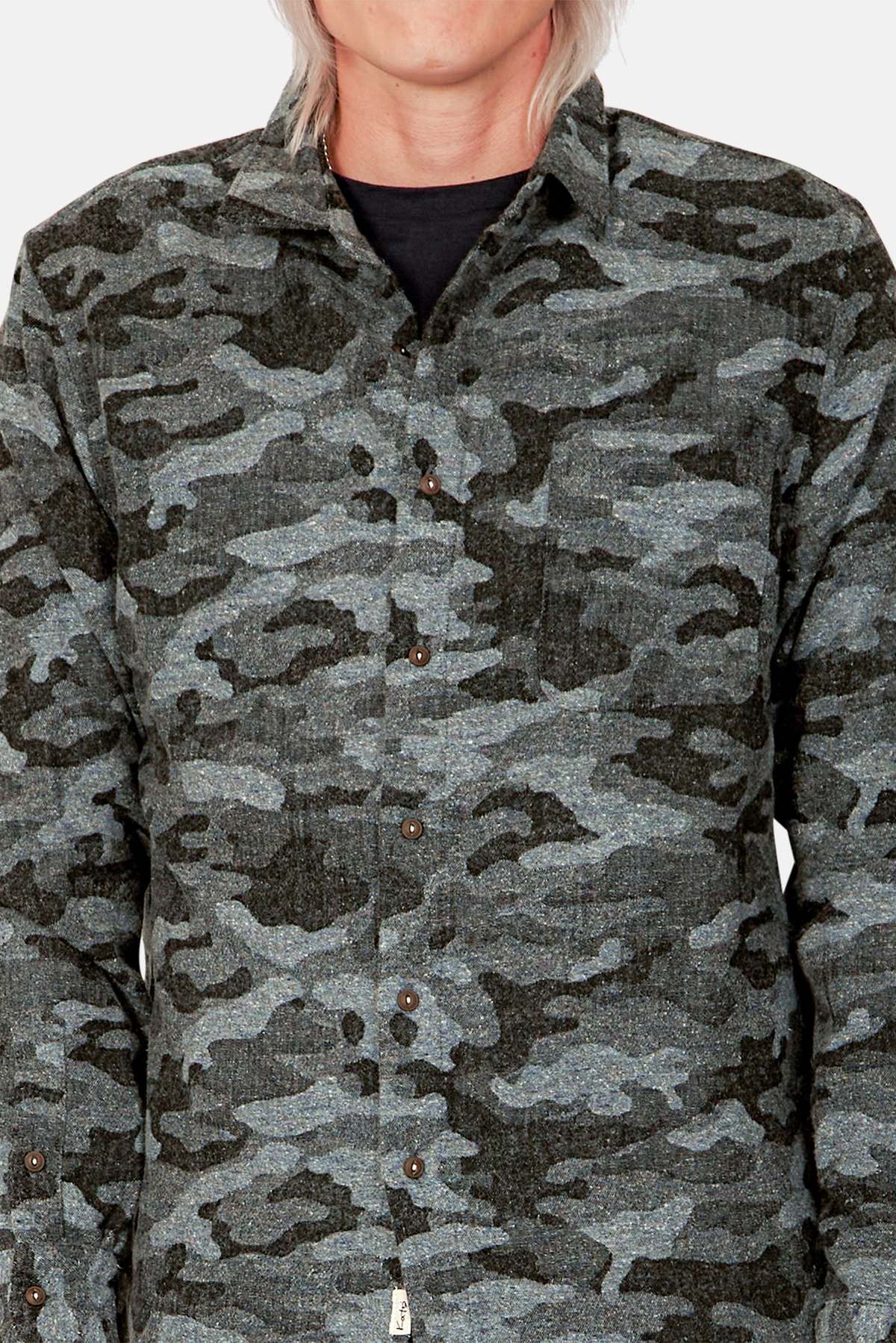 KATO Ripper Shirt - Grey Camo | Garmentory