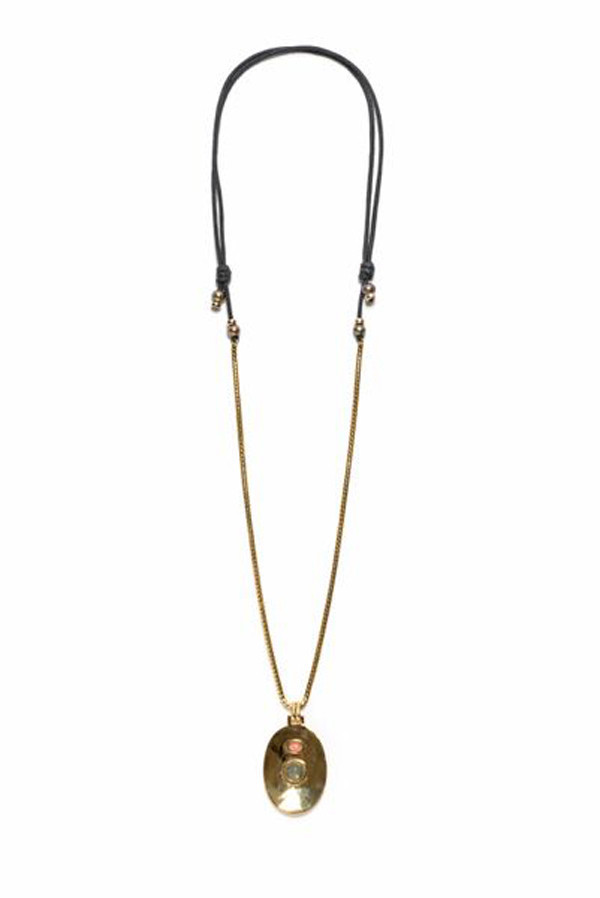 LIZZIE FORTUNATO SUNDIAL NECKLACE LIZZIE FORTUNATO SUNDIAL NECKLACE