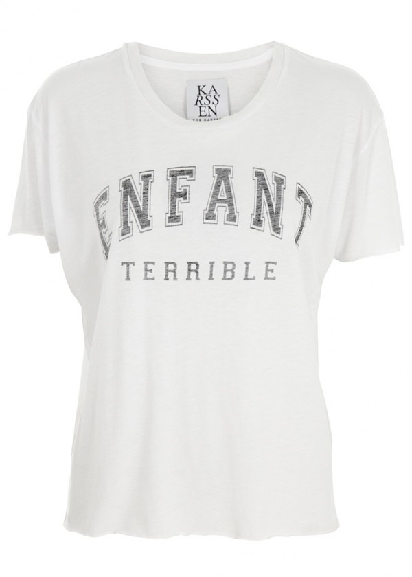 Zoe Karssen Enfant Terrible Tee Zoe Karssen Enfant Terrible Tee