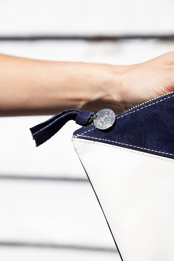 Clare V. Flat Clutch | patchwork Clare V. Flat Clutch | patchwork