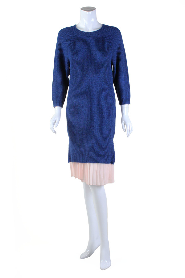 Cosette Cecilia Sweater Dress Royal Blue Cosette Cecilia Sweater Dress Royal Blue