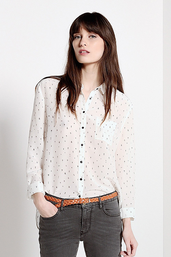 Des Petits Hauts FALILOU TOTEM SHIRT Des Petits Hauts FALILOU TOTEM SHIRT