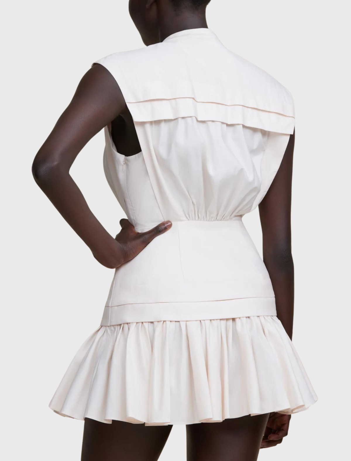 Acler Vernon Dress Misty Pink Garmentory