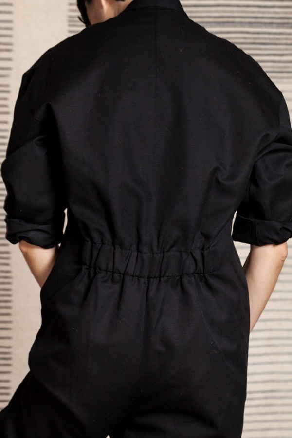 Horses Atelier Patch Pocket Jumpsuit | Black Horses Atelier Patch Pocket Jumpsuit | Black