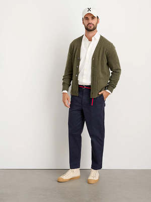 Alex Mill French Terry Cardigan - DARK 