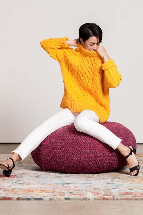 Apiece Apart Fisherman Sweater | marigold Apiece Apart Fisherman Sweater | marigold