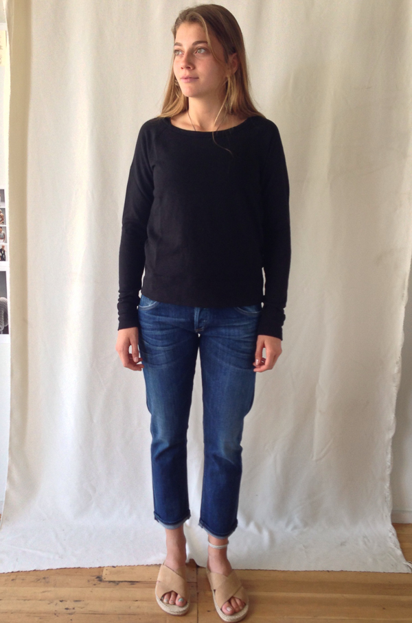 James Perse Raglan Sweatshirt James Perse Raglan Sweatshirt