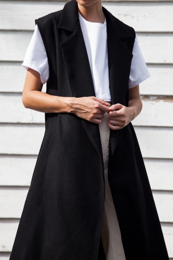 Jesse Kamm Vestido | black Jesse Kamm Vestido | black