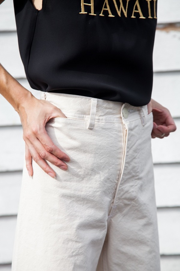 Jesse Kamm Sailor Pant - natural Jesse Kamm Sailor Pant - natural