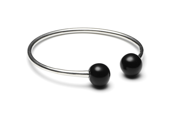 Louise Kragh Jewelry Double Porcelain Pearl Cuff Louise Kragh Jewelry Double Porcelain Pearl Cuff