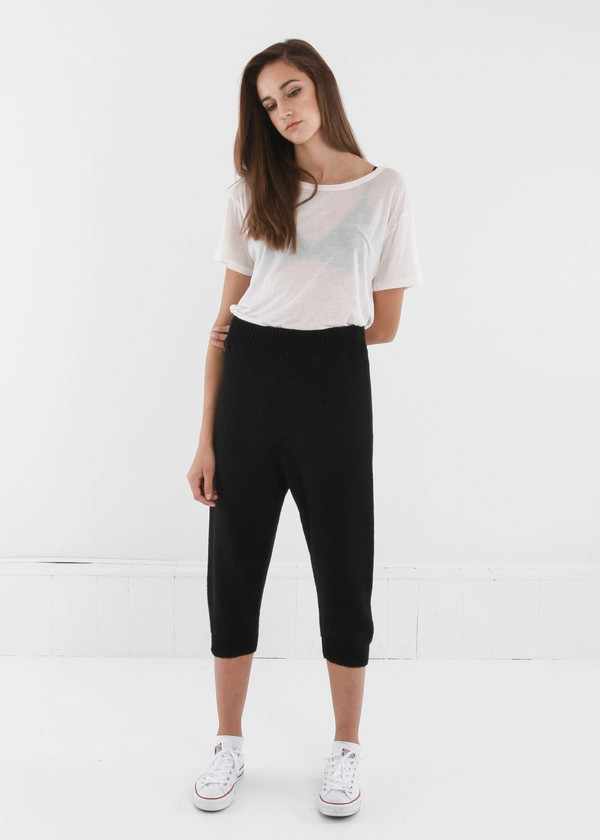 Baserange Black Gerda Trousers Baserange Black Gerda Trousers