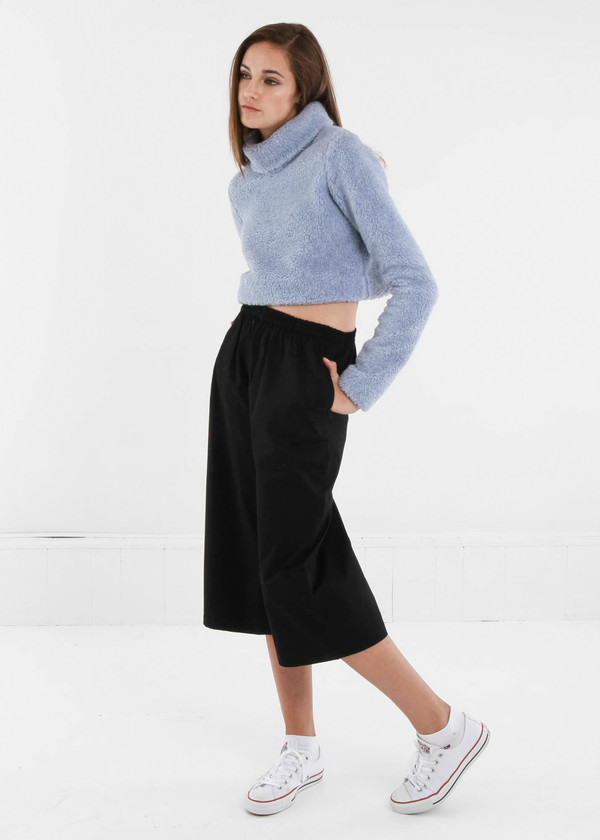 Carleen Powder Funnel Neck Sweater Carleen Powder Funnel Neck Sweater