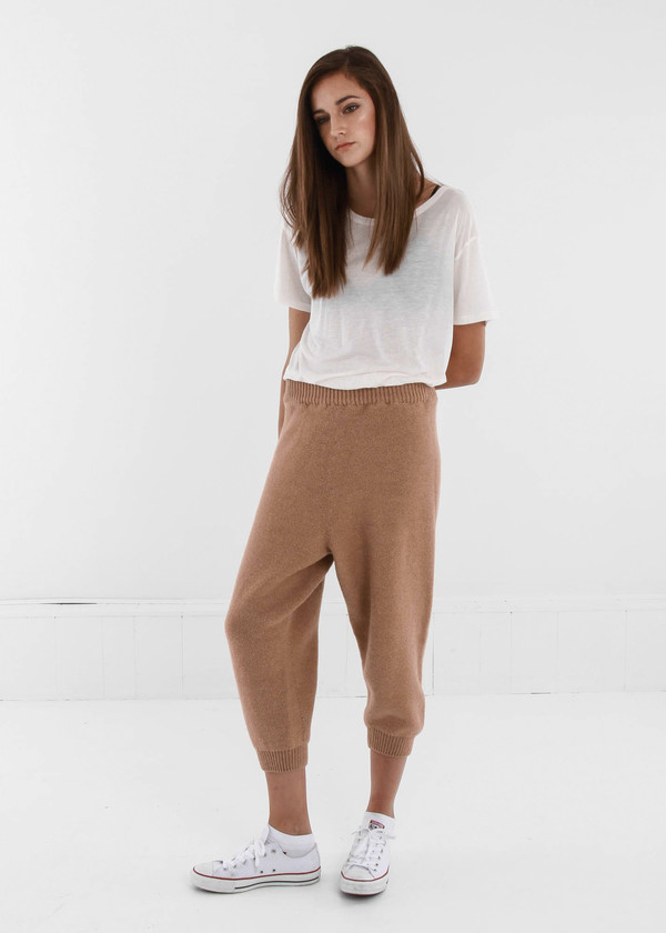 Baserange Tan Gerda Trousers Baserange Tan Gerda Trousers