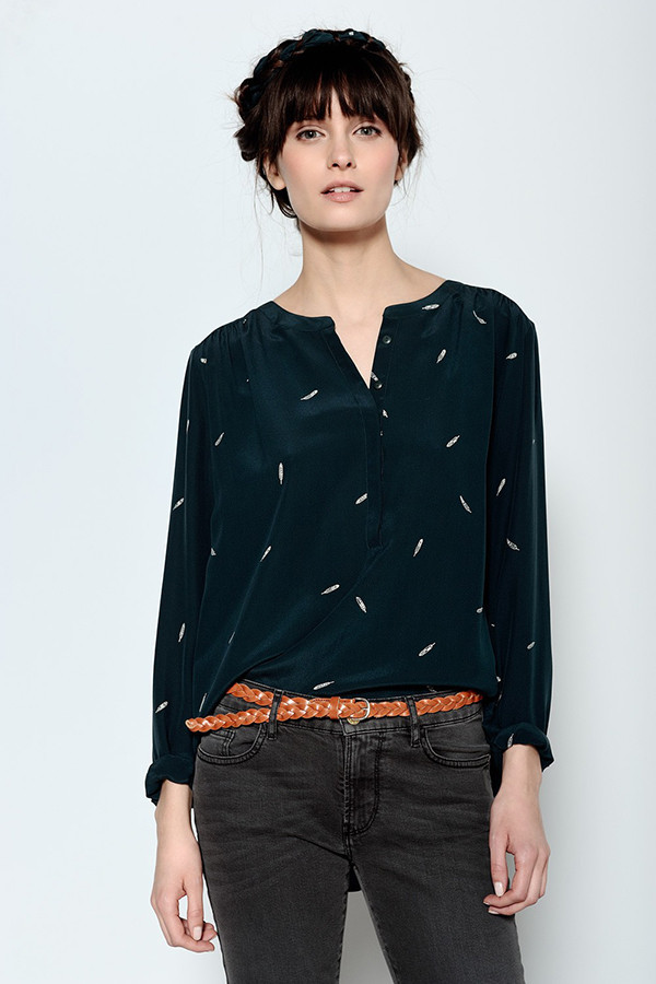 DES PETITS HAUTS IDODI PLUMAGE SHIRT DES PETITS HAUTS IDODI PLUMAGE SHIRT