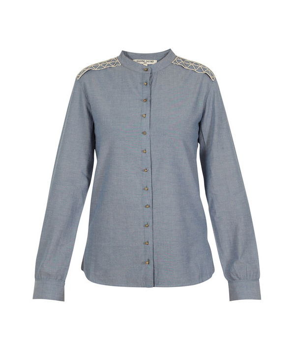 Valentine Gauthier Officer Chambray Shirt Valentine Gauthier Officer Chambray Shirt