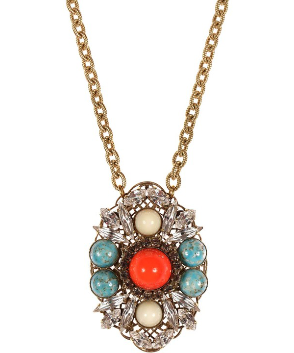 Anton Heunis Cabochon Pendant Necklace Anton Heunis Cabochon Pendant Necklace