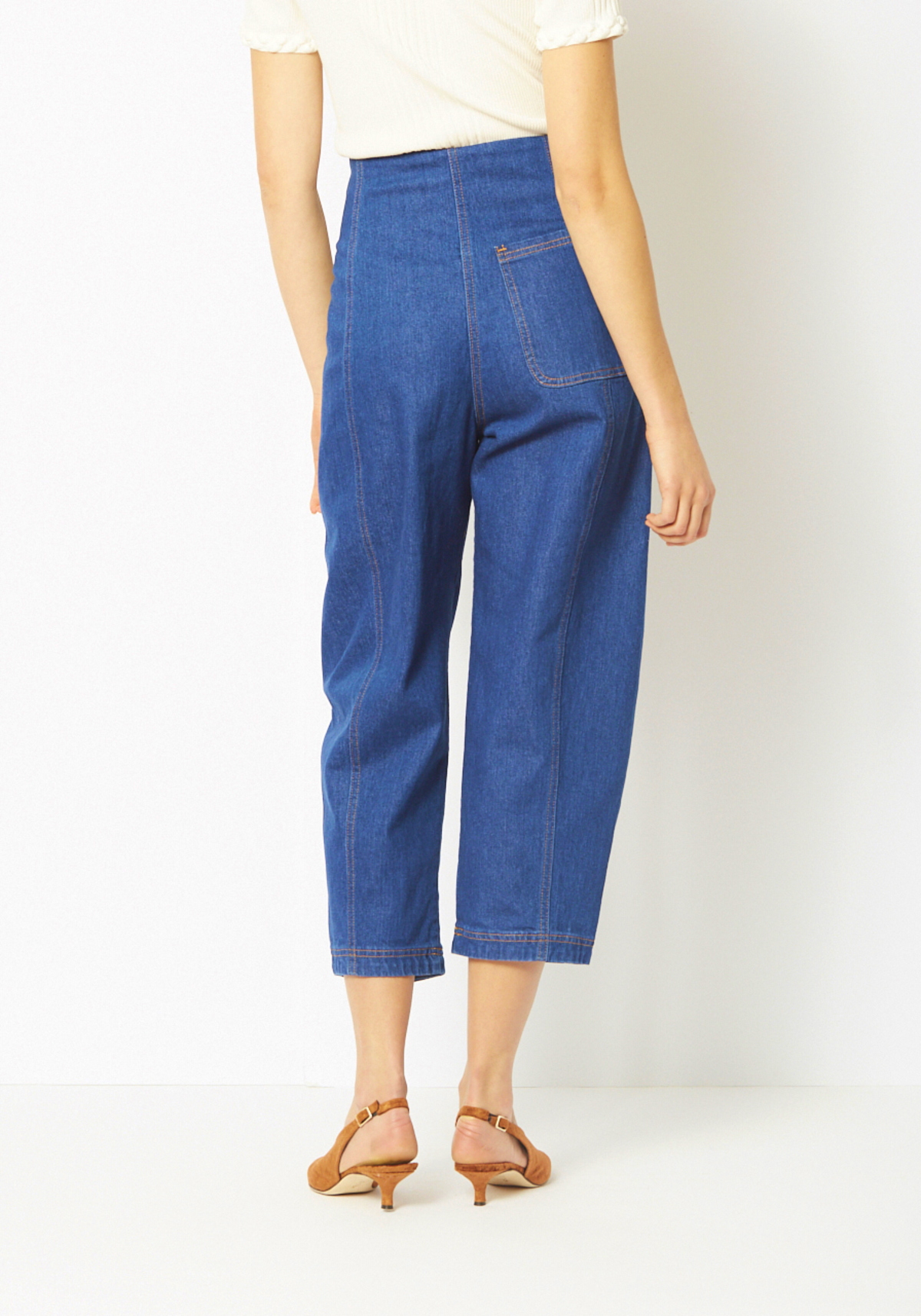 Denim Crescent Pant | Garmentory